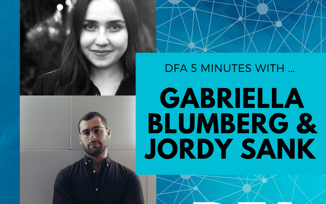 5 Minutes with… Gabriella Blumberg & Jordy Sank