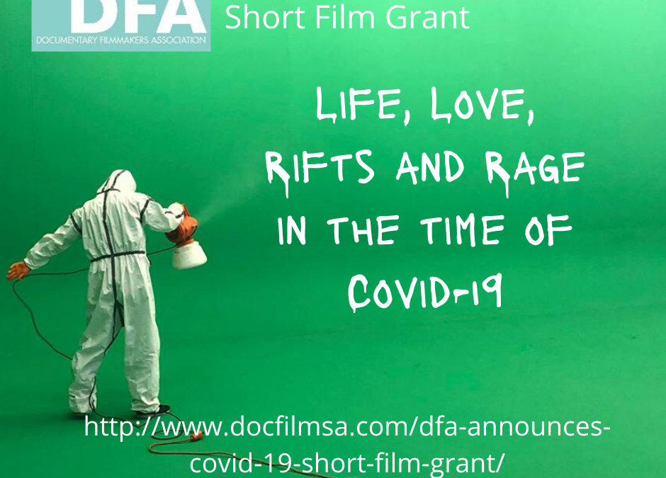 DFA announces COVID-19 Short Film Grant